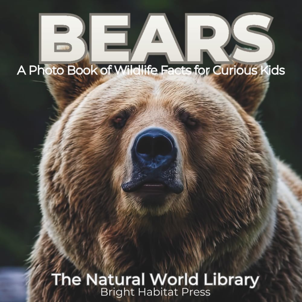 Bears: A Photo Book of Wildlife Facts for Curious Kids: 4 (The Natural World Library)