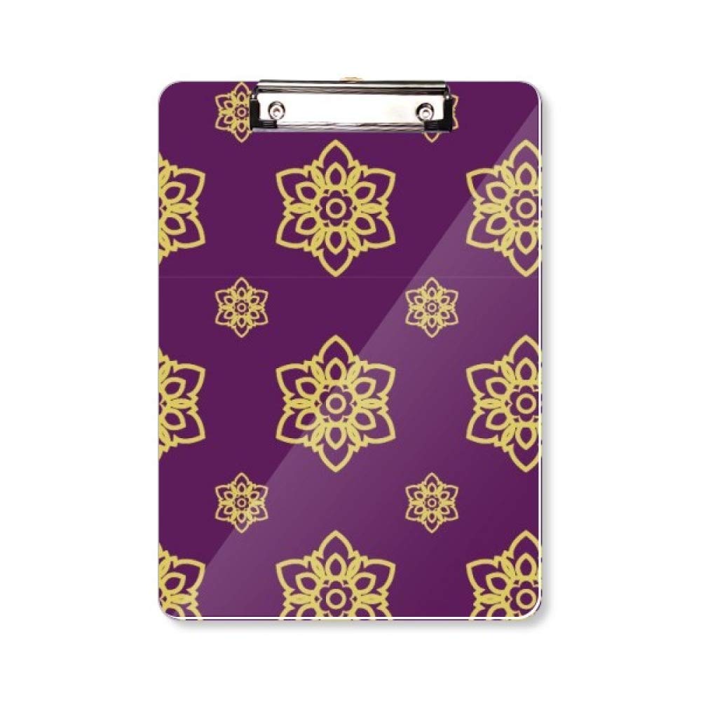 Porte-bloc A4 violet chic pour sublimer vos notes de réunion nomades