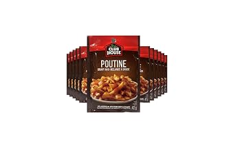 Club House Poutine Gravy Mix 42g/1.5 oz., 12 Pack Imported from Canada