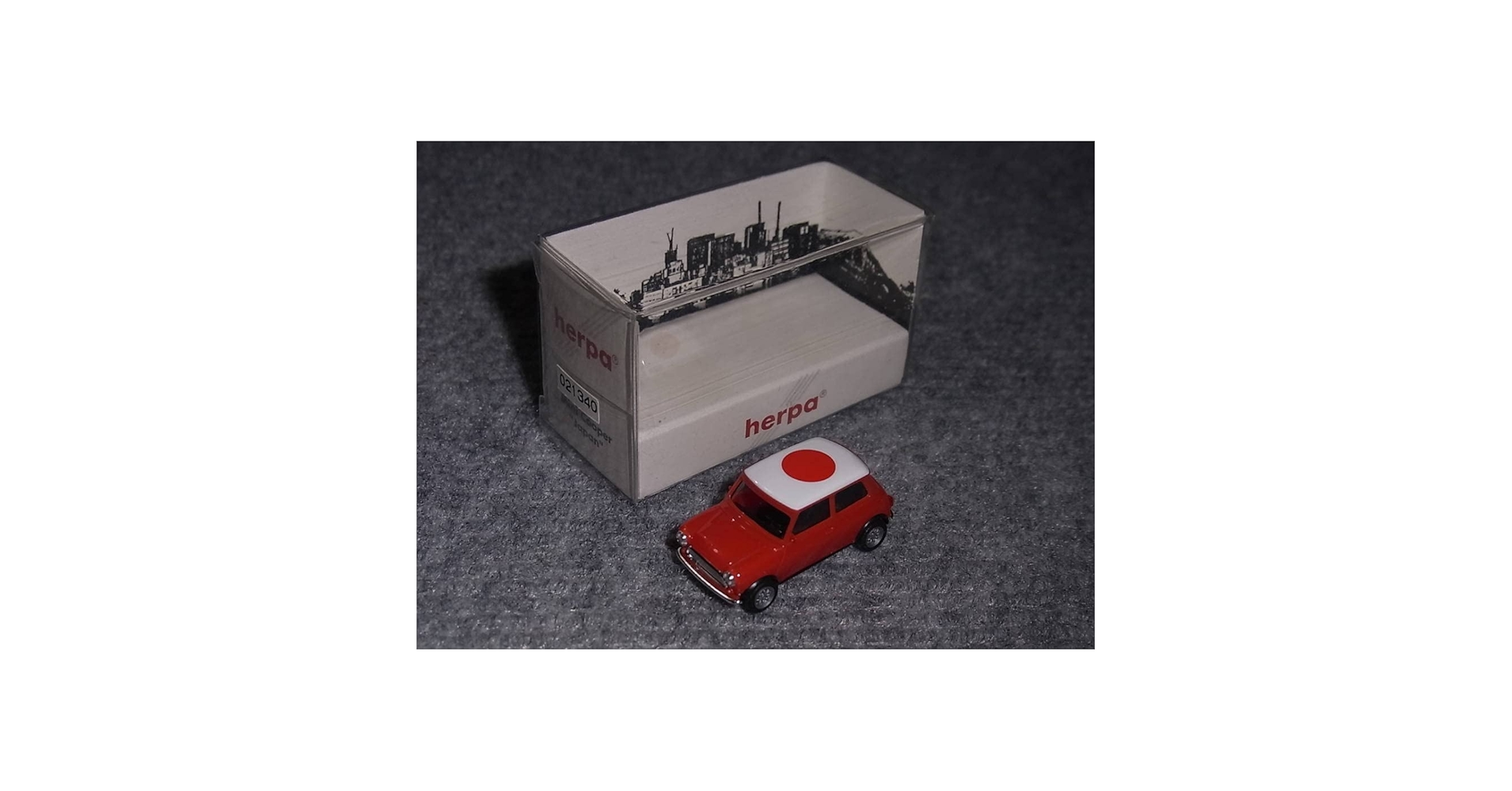 Amazon | 1/87 MINI COOPER 日本 JAPAN ミニ クーパー HERPA 日の丸