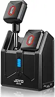 JOYO - JW-06 Sistema Sem Fio Digital para Guitarra 5.8GHz, Transmissor e Receptor, Bateria 15h, Alcance 20m