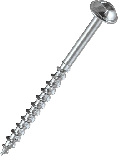 Miniatura 13 de Tornillos Trend para agujeros de bolsillo para maderas duras y blandas, paquete de selección de 850, tornillos cuadraditos con recubrimiento de zinc