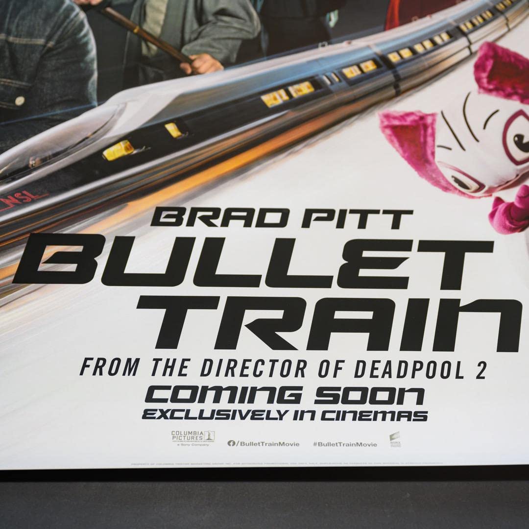 Amazon.co.jp: 【映画館用両面ポスター】 ブレット・トレイン