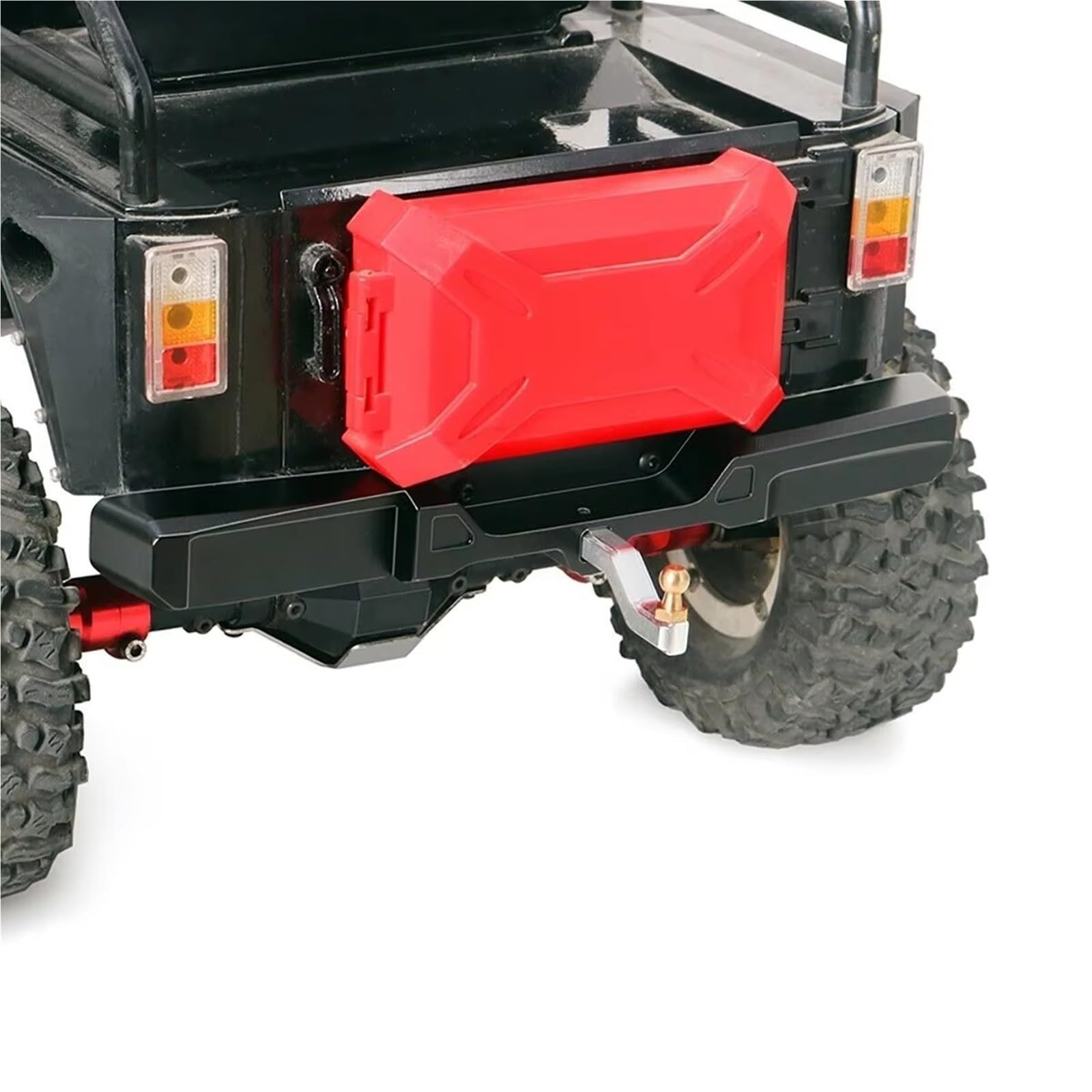 Paraurti RC per TRX4 per TRX6 per SCX10 II III PRO Gen8 Gen9 Paraurti Posteriore Alluminio per Auto RC Crawler 1/10, Parti E Accessori