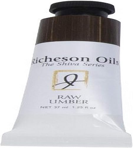 Jack Richeson Colores al óleo para artistas, color ámbar crudo de 1.3 fl oz