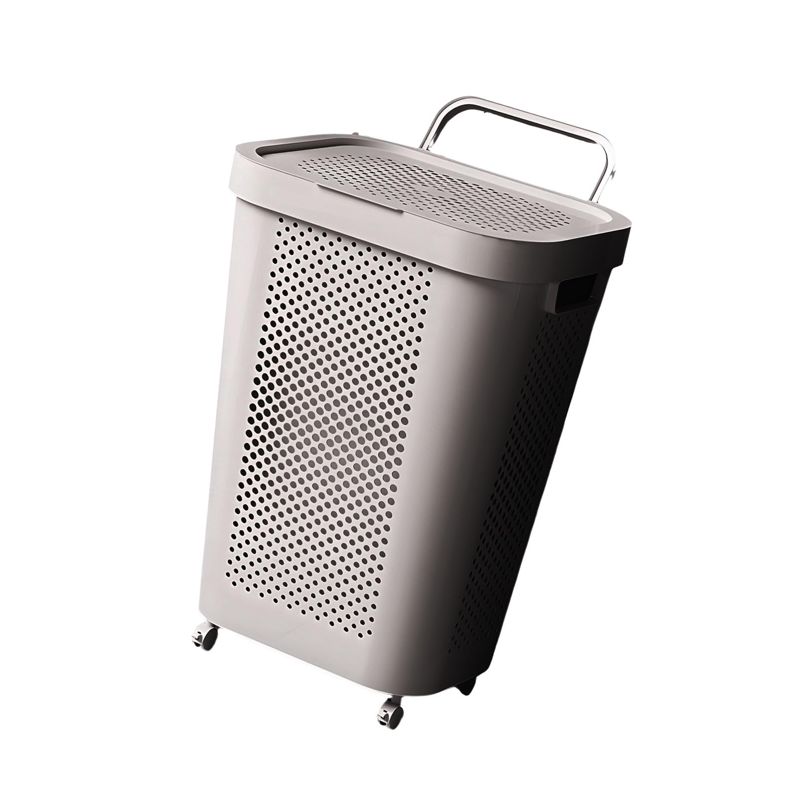 Modern Simple Polystyrene Laundry Basket with Ventilated Plans Thin Permanent Large Capacity Direct Current Neat Family Hamper