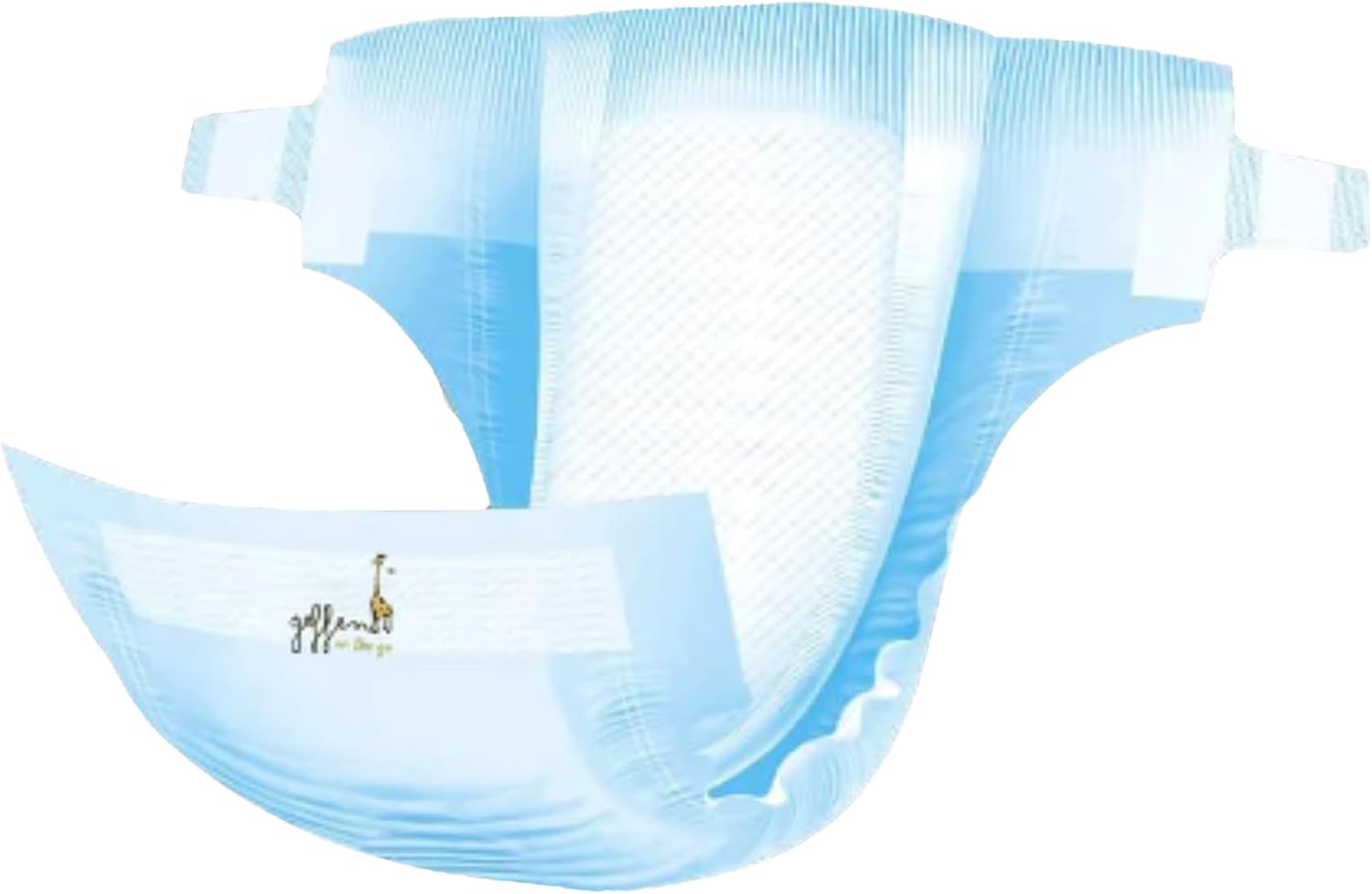 Geffen Baby – Biodegradable Bamboo Baby Diapers, Size 2, 32-Pack | Naturally Hypoallergenic, Super Absorbent & Eco-Friendly | Ideal for Sensitive Skin | Made from Bamboo Viscose Fiber