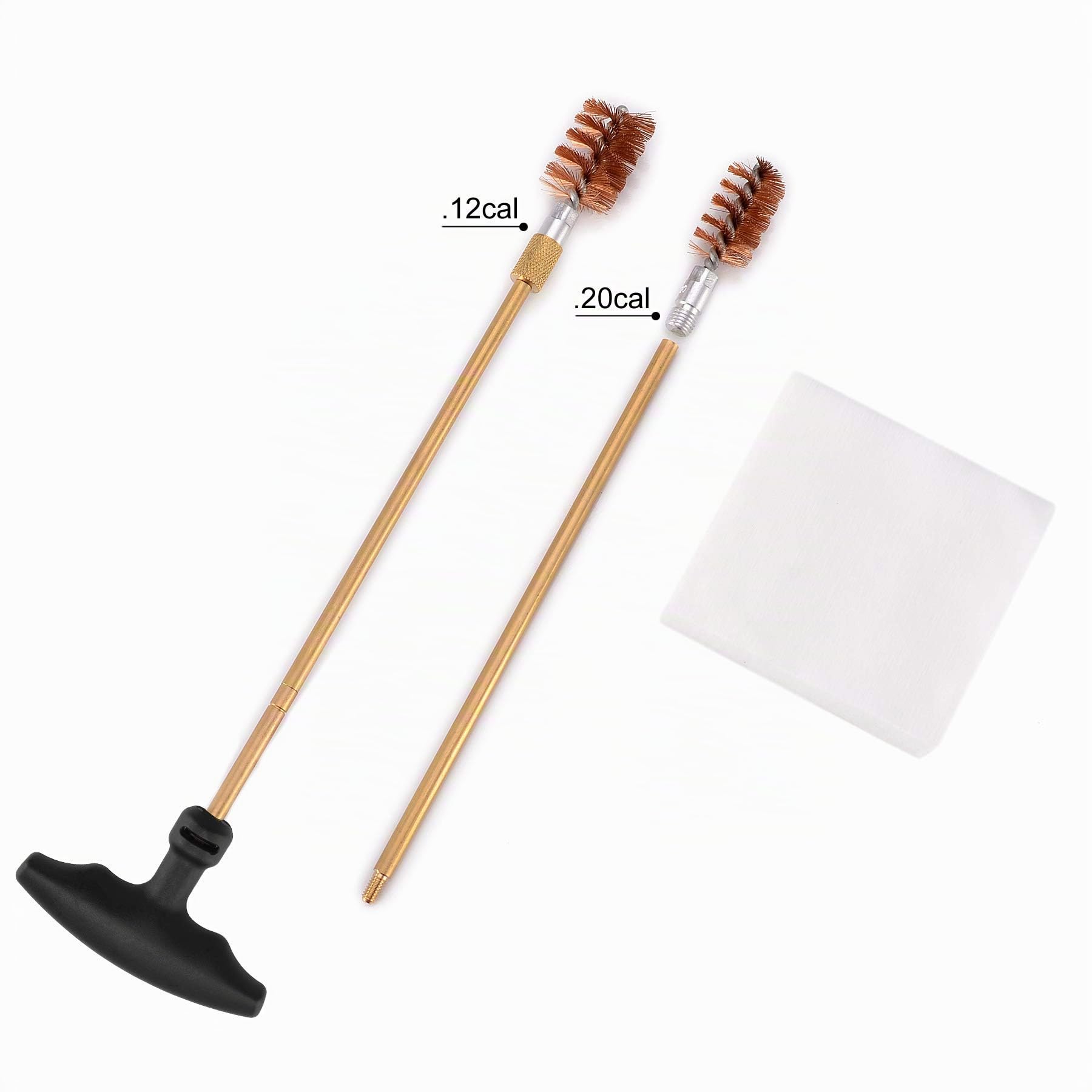 BOOSTEADY Kit de Limpieza de Escopeta compacta Calibre 12 y 20