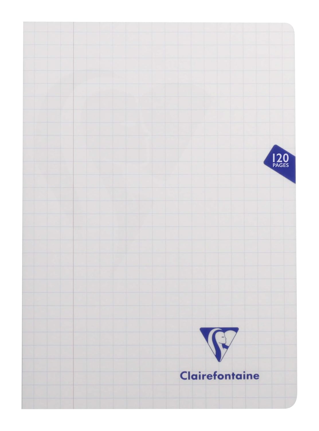 Clairefontaine Mimesys 303510C Notebook 120 Pages 21 x 29.7 cm 90 g Squared 10/10 with Margin Polypropylene Cover Random Colour      Office Product