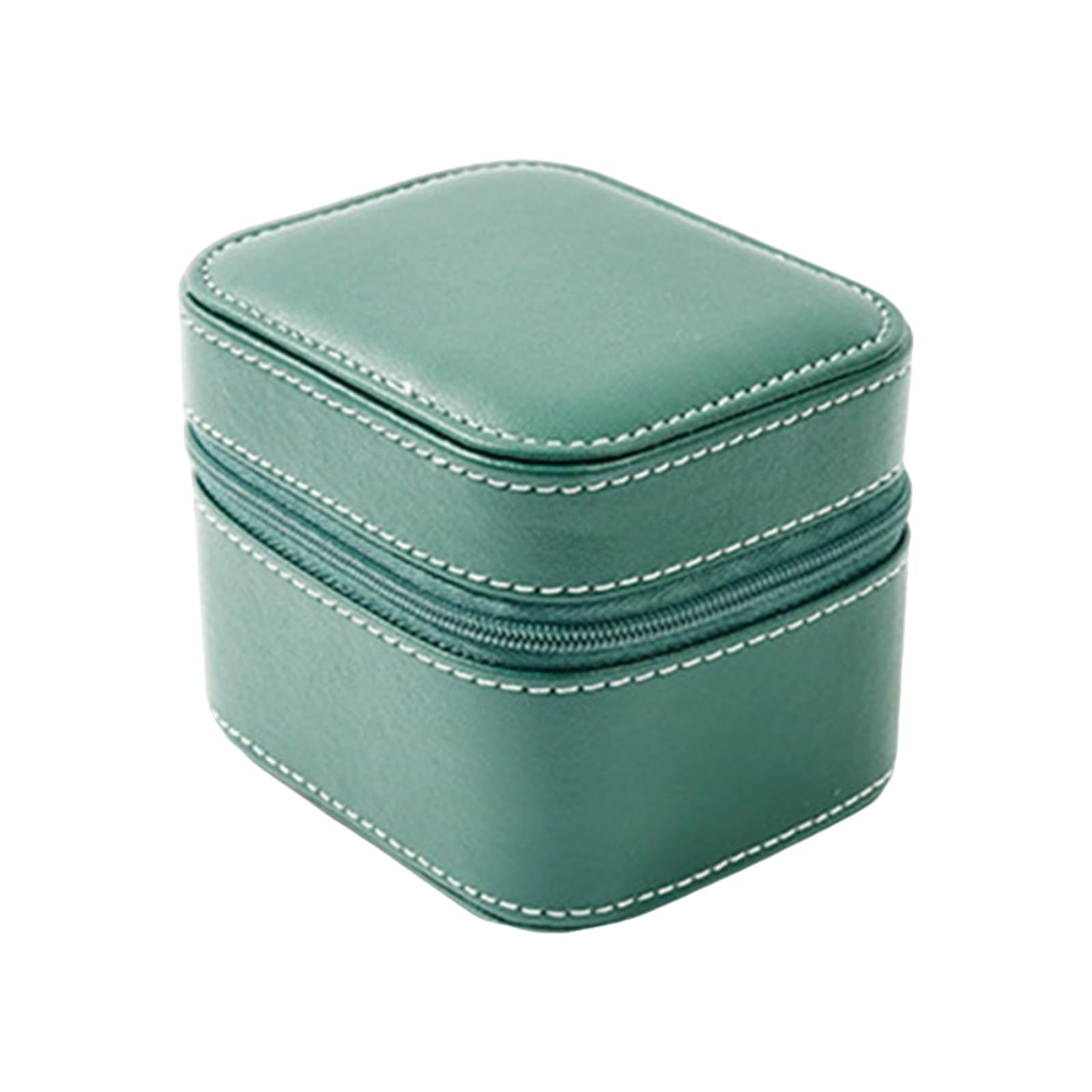 Msioytog Watch Carrying Box Watch Case with Scratchproof Interior Cushion Pillow for Most Size Watches Organizing Use PU Leather Box