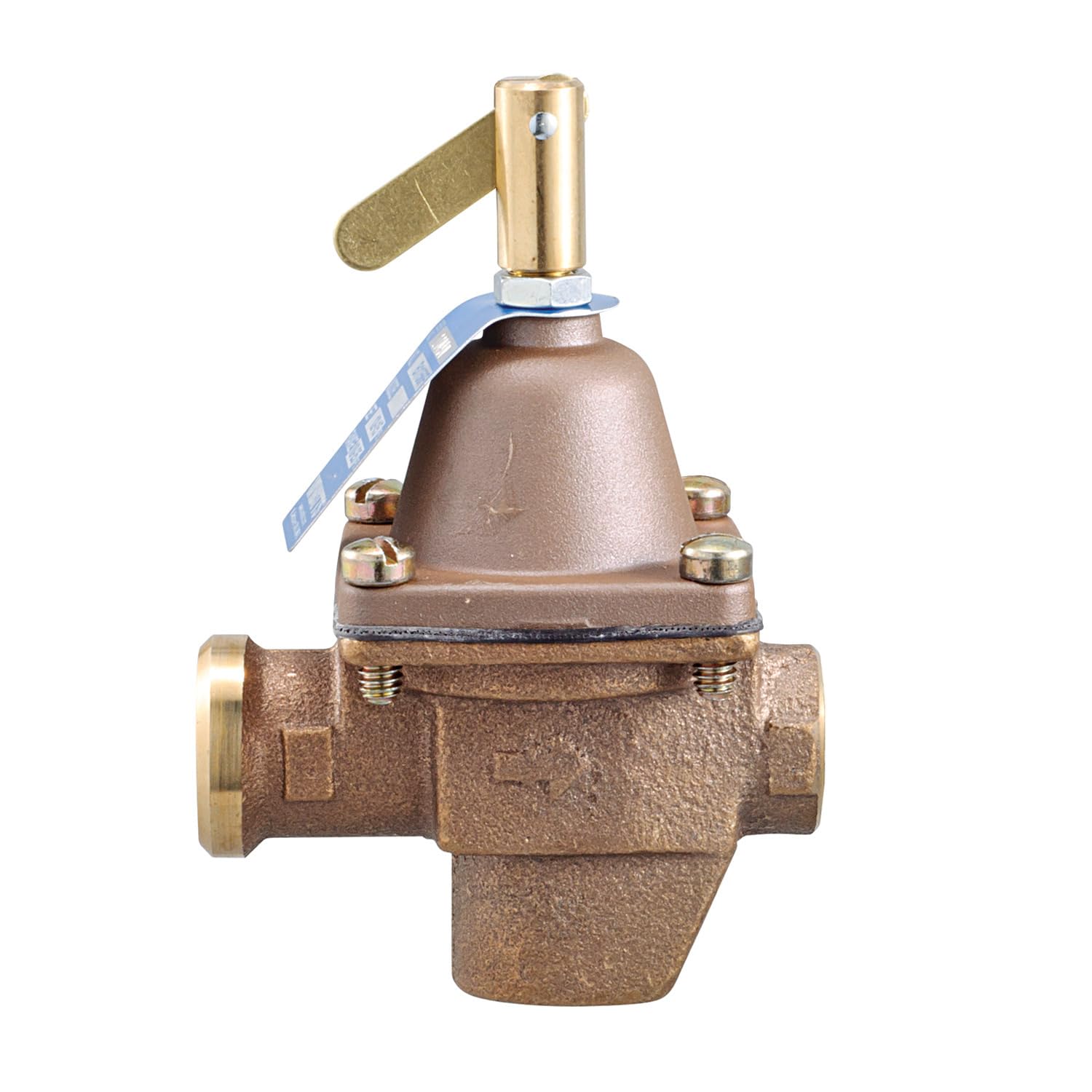 Watts 0386423 Regulador de presión de agua de alimentación de 1/2 pulgadas con conexiones roscadas, N/A