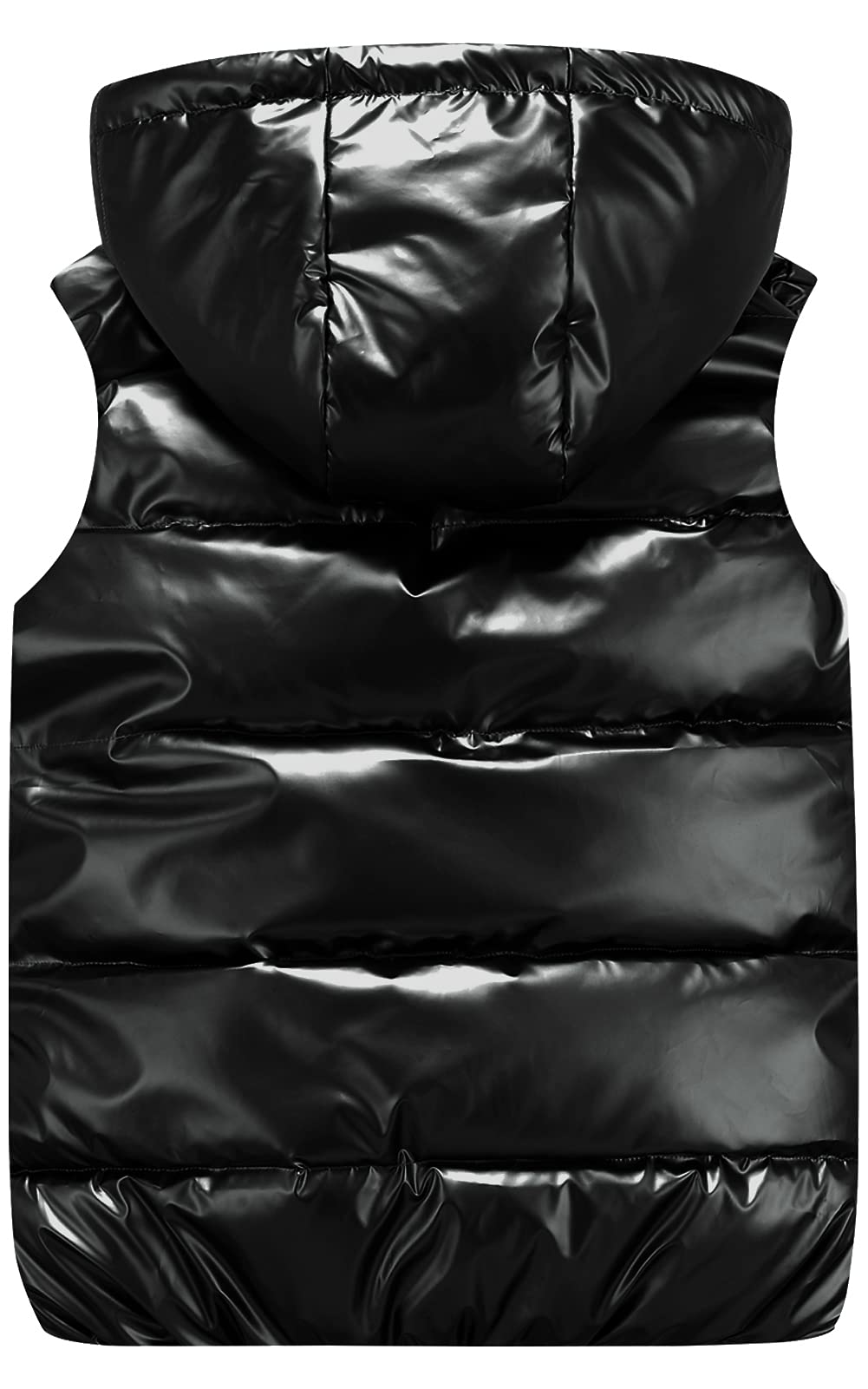 Happy Cherry Doudoune sans Manche Duvet Léger Gilet Matelassé Fille Garçon Chaude Vest Automne Hiver Zippé pour Enfant Ski