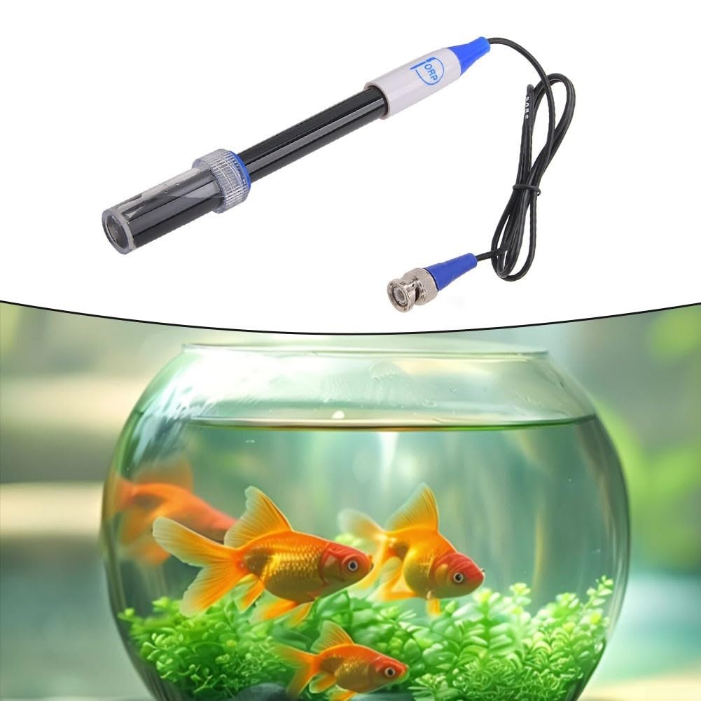 Professionelle Orp Redox Sonde mit Standard BNC für genaue Poolwasserprüfung austauschbare Elektrode schwarz