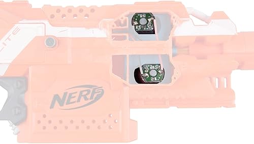 Miniatura 6 de WORKER Juego de 180 motores para nerf N-Strike Elite stryfe y Rapidstrike CS-18 Modificar color de juguete plateado