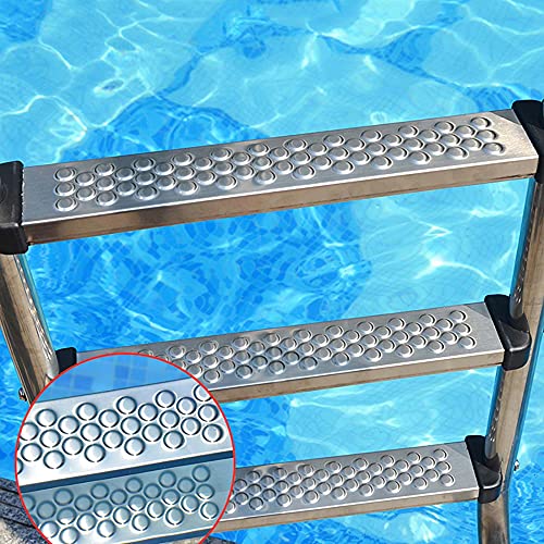 Barandal para piscina acero inoxidable 155 cm miniatura 2