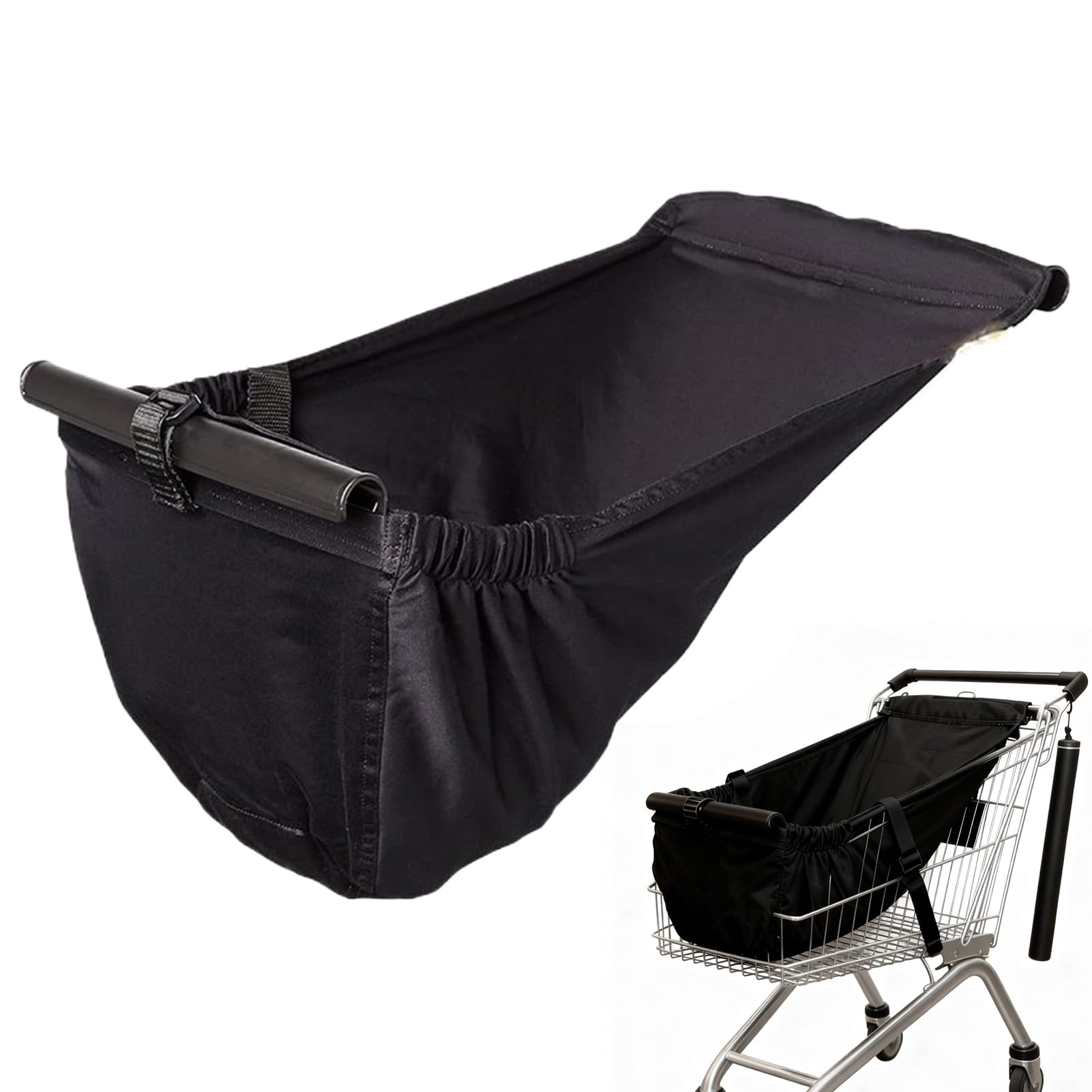 Einkaufswagen-Hängematte, faltbar, verstellbar, schützend, Autositz-Hängematte, für Jungen und Mädchen, für Auto, Reisen, tägliches Schlafen, Spielen