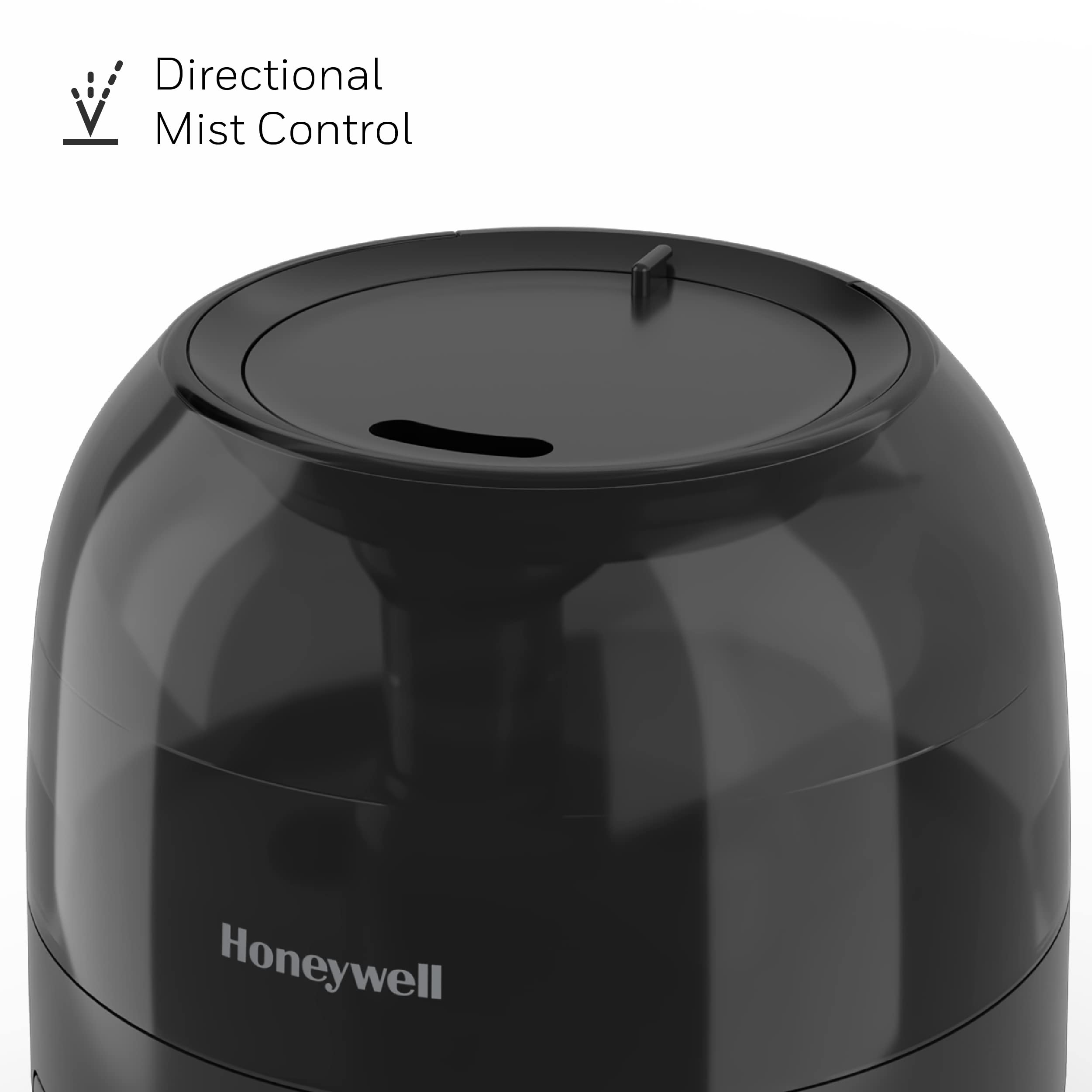 Honeywell Mini Cool Mist Humidifier, Black – Cool Mist Humidifier for Bedroom or Office