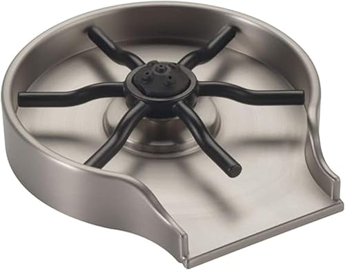 Delta Faucet Enjuagador de vidrio para fregaderos de cocina accesorios de fregadero de cocina enjuagador de vidrio de barra SpotShield inoxidable