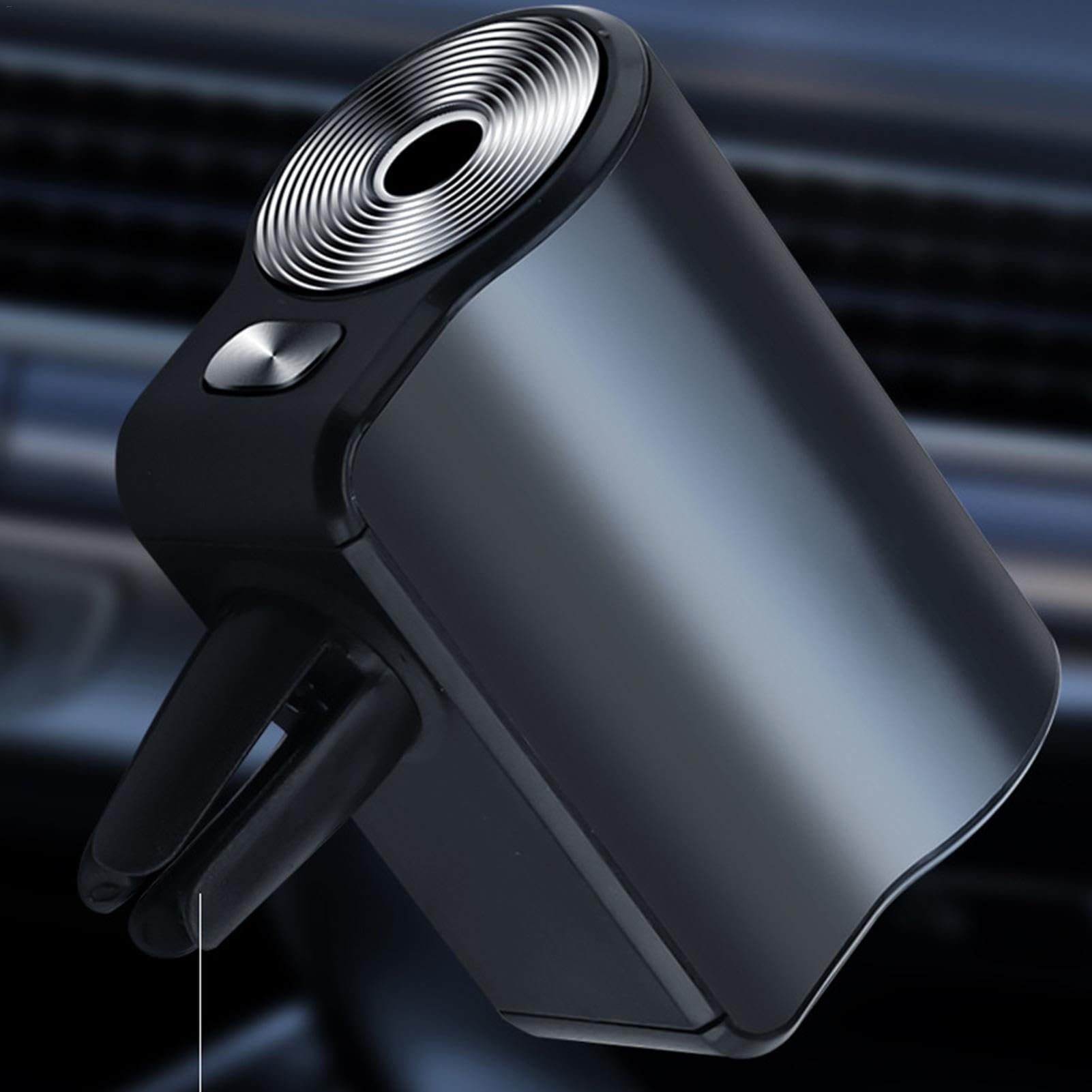 Diffusore di olio intelligente con clip, deodorante per ambienti auto, design a tre modalità
