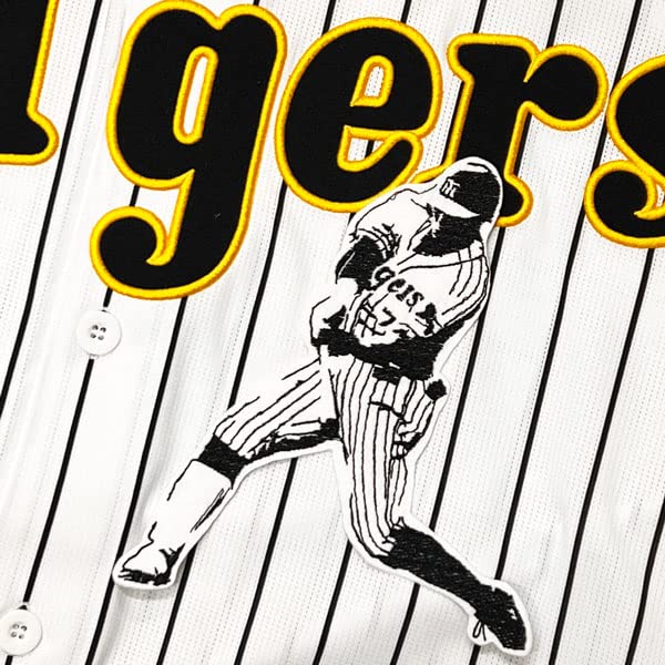 阪神タイガース 糸井嘉男 プロ野球 グッズ ユニフォーム 刺繍 ワッペン Amazon | 阪神 タイガース 刺繍ワッペン 糸井 嘉男 シルエット 2