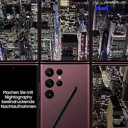 Samsung Galaxy S22 Ultra 5G Smartphone, 6.8 Zoll Dynamic AMOLED Display 2X, 120Hz, HDR10+, 108MP Kamera, 5.000 mAh Akku, Hybrid-SIM, Android 12 to 13 - Deutsche Version (1 TB, Green) – Bild 6