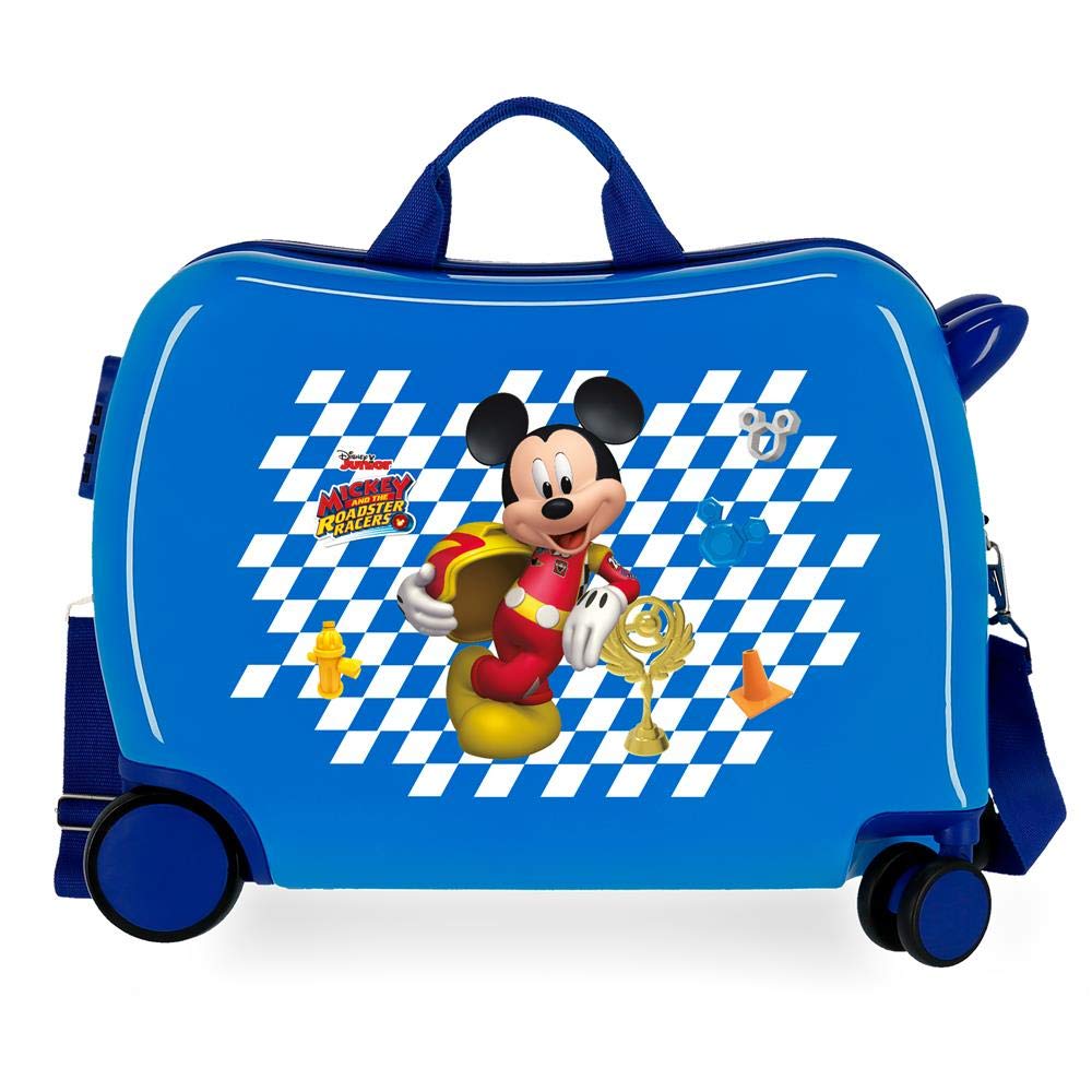 Disney Good Mood Valise pour enfant Bleu 50 x 38 x 20 cm rigide ABS Fermeture à combinaison latérale 34 L 3 kg 4 bagages à main