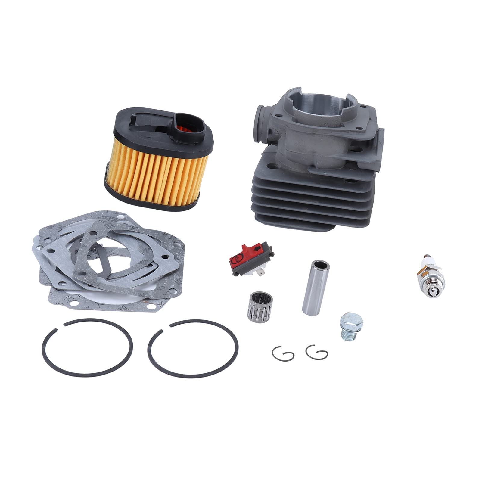 Kit cilindro pistone filtro candela di accensione per 372 XP 362 365 371 accessori da giardino in lega di alluminio per motoseghe