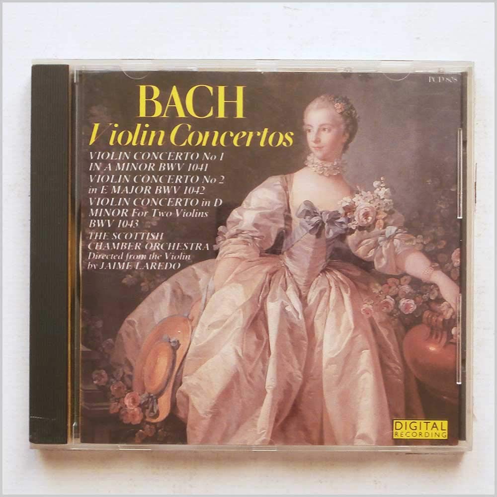 Scottish Chamber Orchestra, Jaime Laredo - Violin Concertos BWV 1041-1043