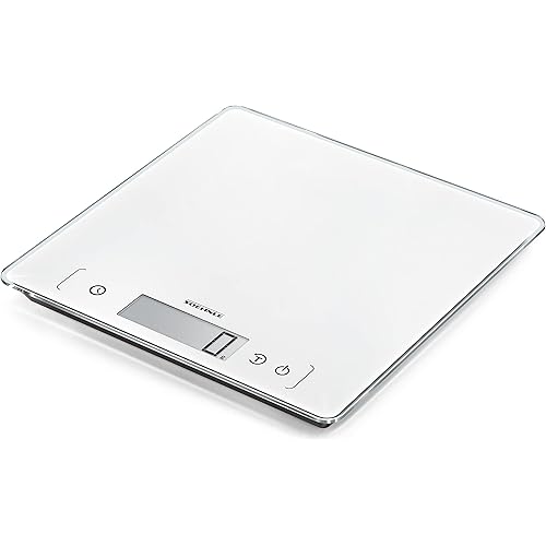 Soehnle 61505 Digitale Küchenwaage Kitchen Scales, Metal, White