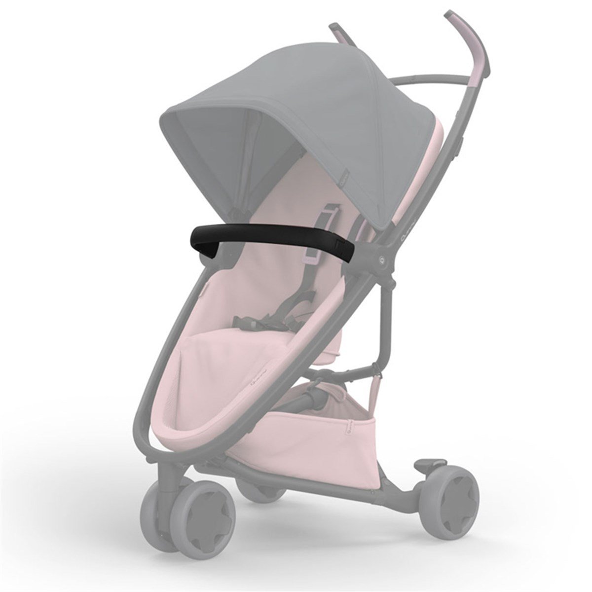 Quinny Spielbügel für Kinderwagen und Buggy, praktischer Sicherheitsbügel für Zapp Flex und Zapp Flex Plus, schwarz