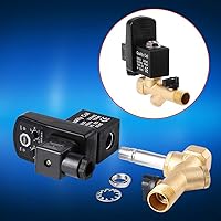 Vista 6 de Válvula de drenaje automática, G1/2 DN15 Válvula de drenaje cronometrada electrónica automática para gestión de condensado del compresor de aire