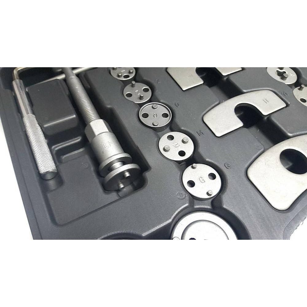 Trade Shop - Set 44 Pezzi Arretratore Pistoncini Freno Auto Pinze Pistoncino Freni A Disco