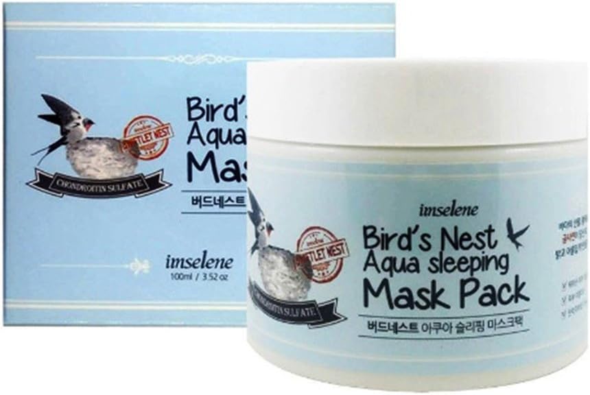Imselene Birds Nest Aqua Sleeping Mask Pack 100ml / 3.52oz