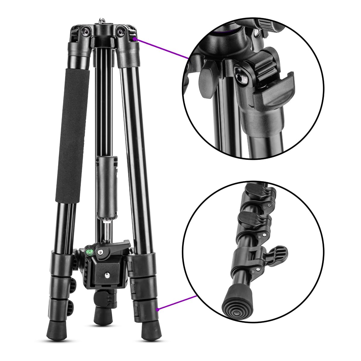 Amazon.com : Takama Flip-Zip Tripod Monopod Kit, for Camera