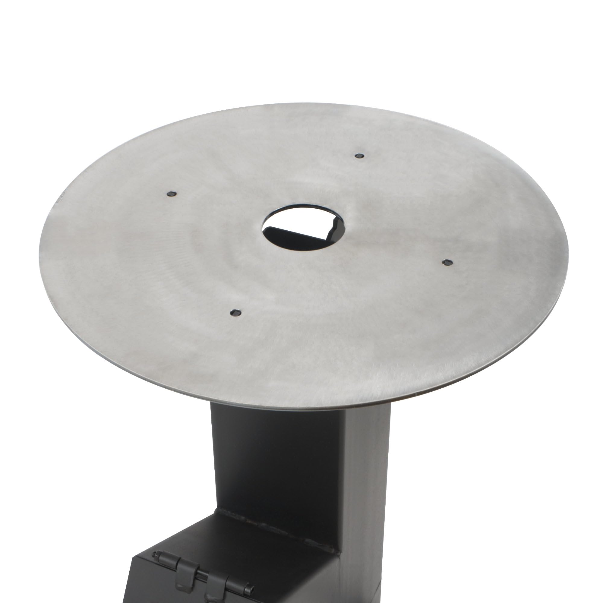 BBQ-Toro Forno a razzo con piastra grill Ø 50 cm | RAKETE #7 | Rocket Stove in acciaio da 2,8 mm di spessore, barbecue a legna | Barbecue da campeggio con piastra grill, fornello da campeggio, forno
