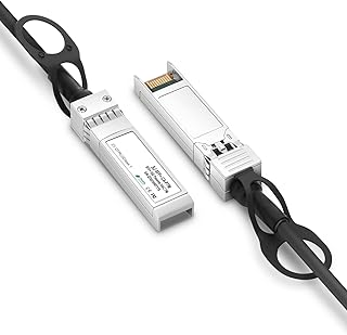 10G SFP+ DAC Twinax Cable, Direct Attach Copper(DAC) Passive Cable, Compatible with Cisco SFP-H10GB-CU7M, Ubiquiti UniFi, Supermicro, Netgear, Mikrotik, 7 Meter(23ft) -1 Pack
