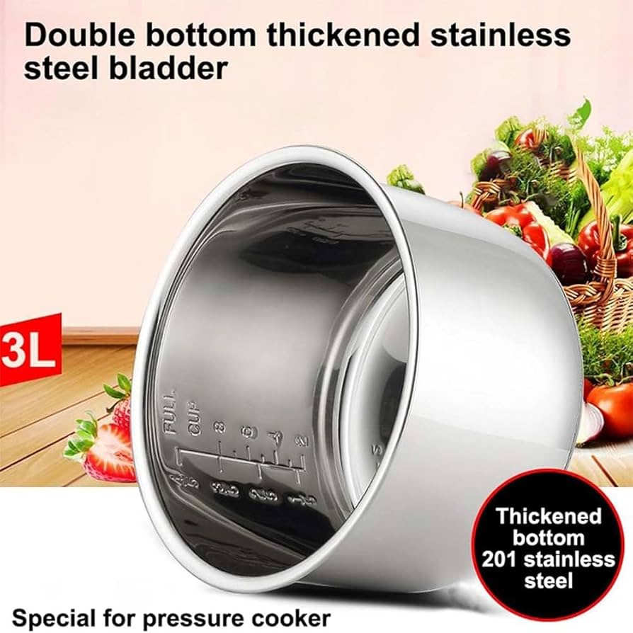 Amazon.com: Rice Cooker Pot Replacement, 304 Stainless Steel