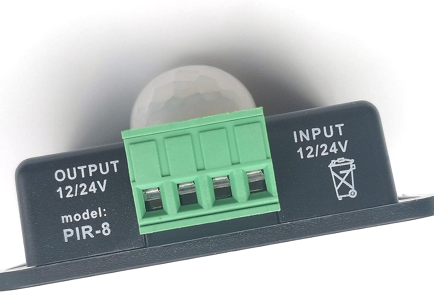 FainWan Automatic DC 12V-24V 8A Infrared PIR Motion Sensor Switch for LED Light Stylish