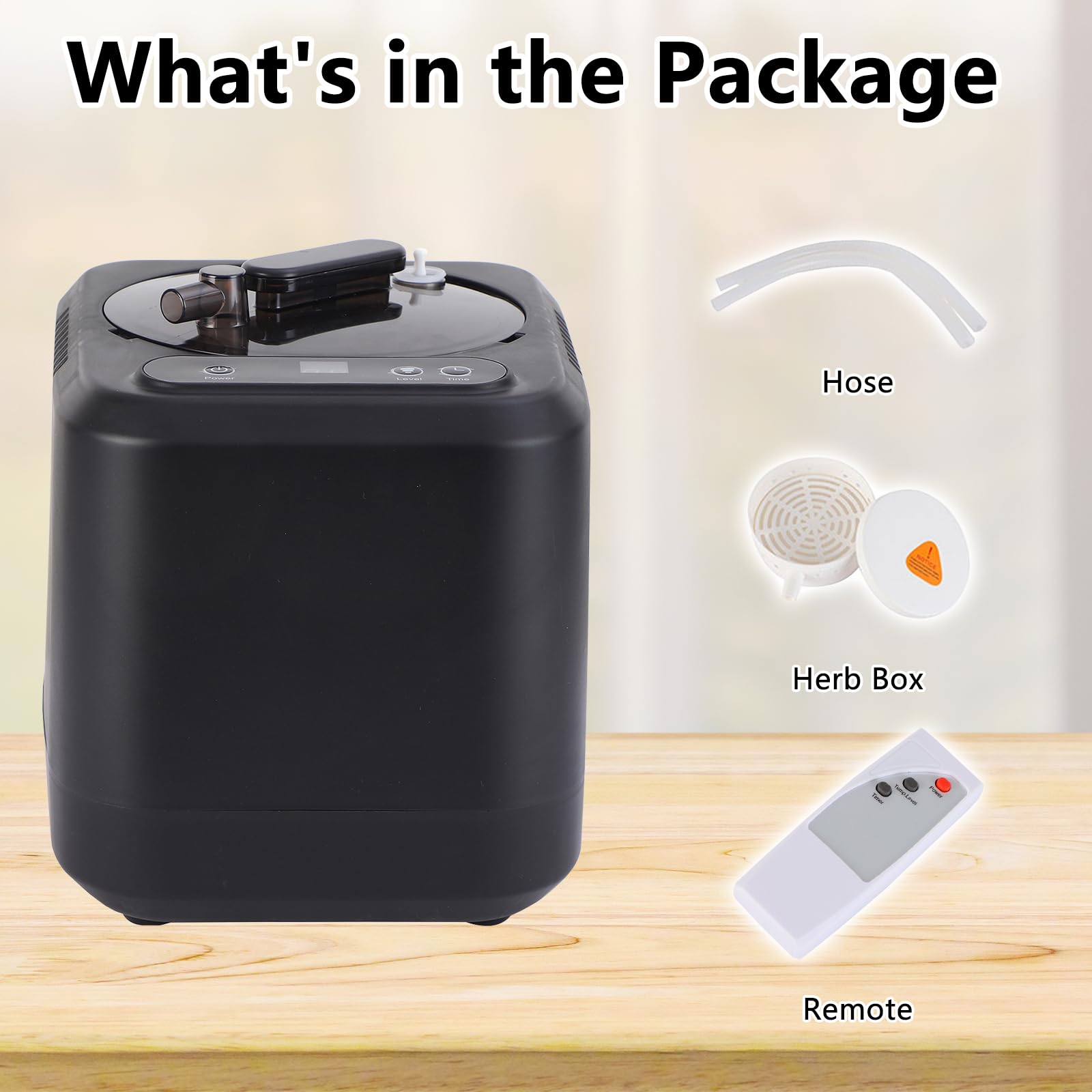Upgrade - Generador de vapor portátil para sauna 4L, 1200 W, potente mini vaporizador con mando a distancia, calentamiento rápido para spa en casa y cuidado de todo el cuerpo, adecuado para tiendas de