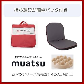 Amazon.co.jp: 昭和西川 ムアツ 座ムアツ クッション 二つ折り 厚さ3.5 Amazon.co.jp: 昭和西川 ムアツ 座ムアツ クッション 二つ折り 厚さ3.5
