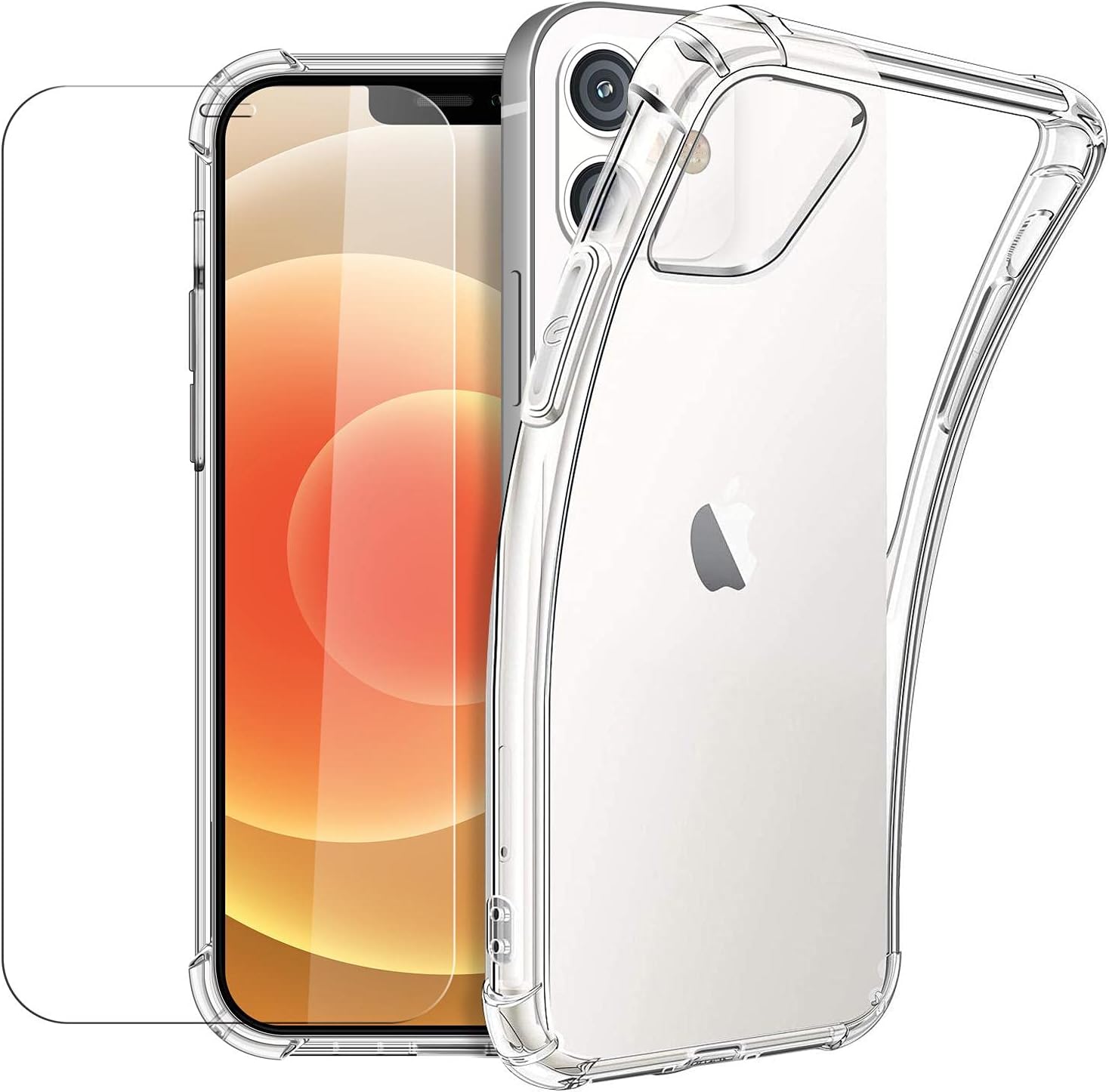 Cellular Line Cover IPHONE 12 ° 12 Pro CLEAR STRONG Trasparente - Foto 6