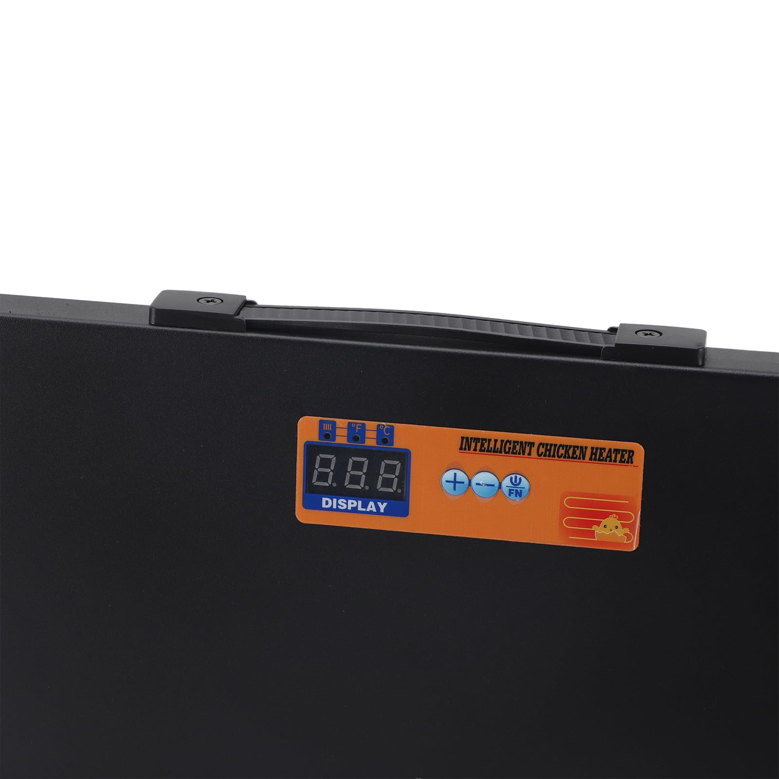 Calentador de Gallinero de Metal, 2 Paneles Calefactores de 150 W, 2 Estilos de Montaje para Pollito Gatito (Enchufe Europeo 200-250 V)