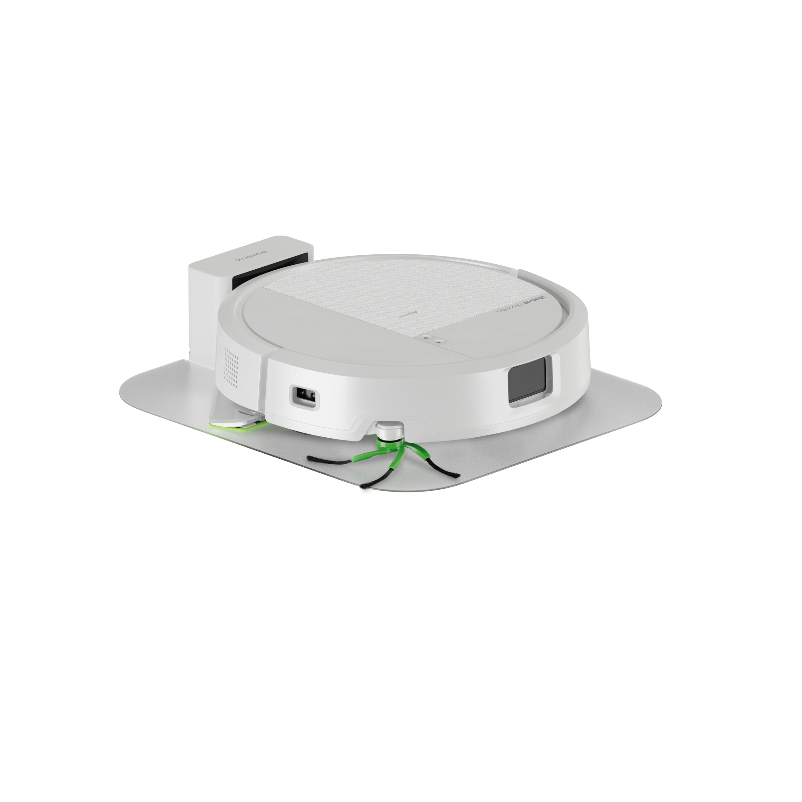 iRobot Roomba® 115 Combo Robot Aspirapolvere Lavapavimenti, 15.000 Pa, Aspirazione e Lavaggio 2 in 1, Mappatura ClearView™ LiDAR, SmartScrub™, Controllo App e Vocale, Bianco