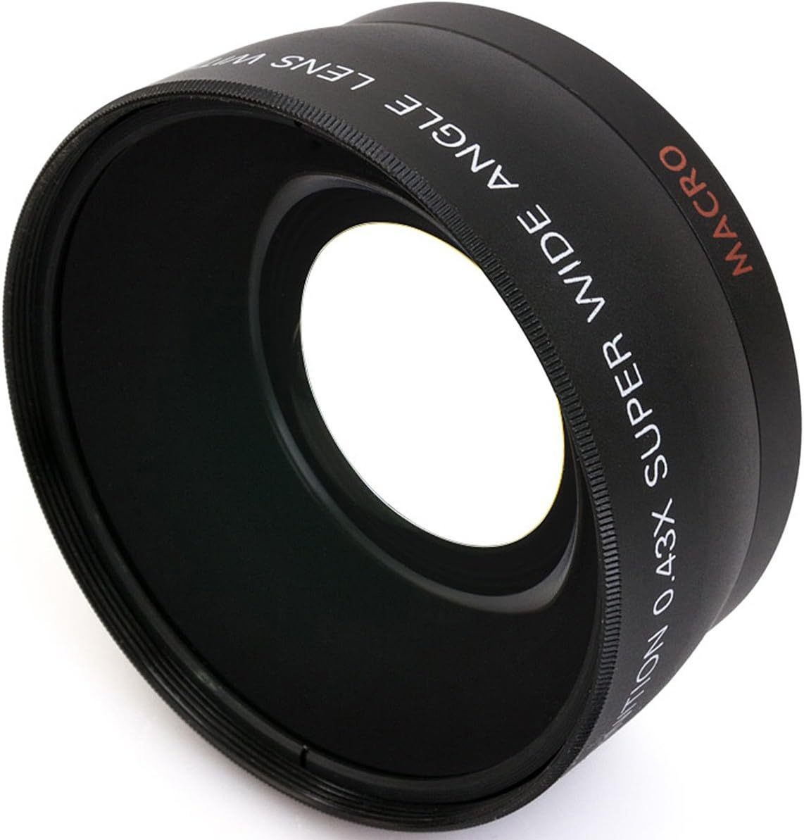 DM5243X 0.43X Super Wide Angle Lens with Macro for 52mm (Black)