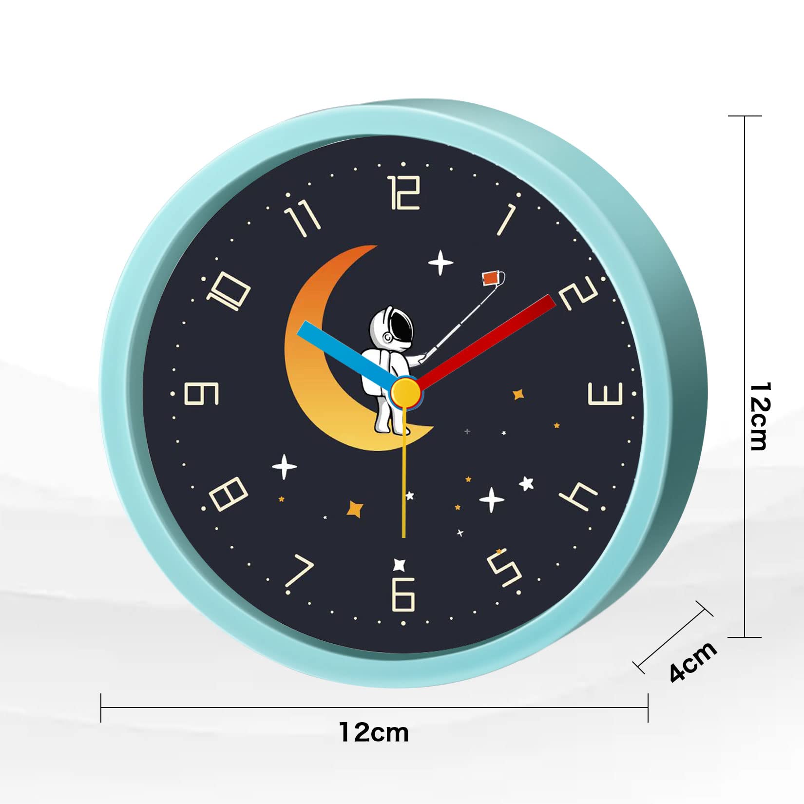 Sveglia da camera da letto, luce ambientale, altoparlante Bluetooth wireless, sveglia multifunzione, luce notturna da comodino a forma di astronauta | Leroy Merlin
