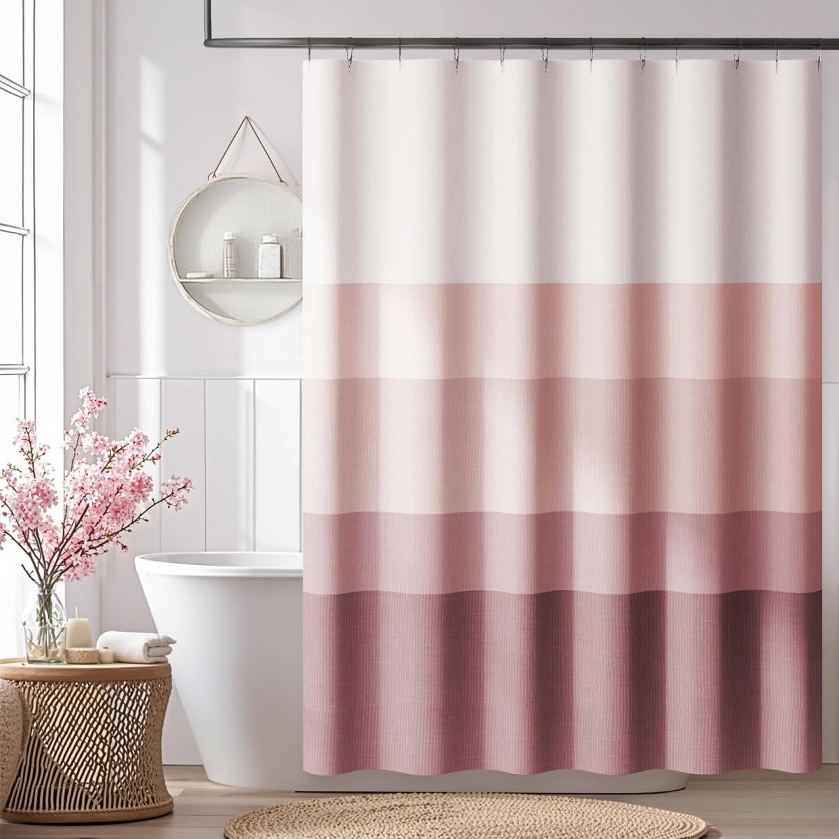 Douche de salle de bain romantique pour rénover votre décoration sans travaux