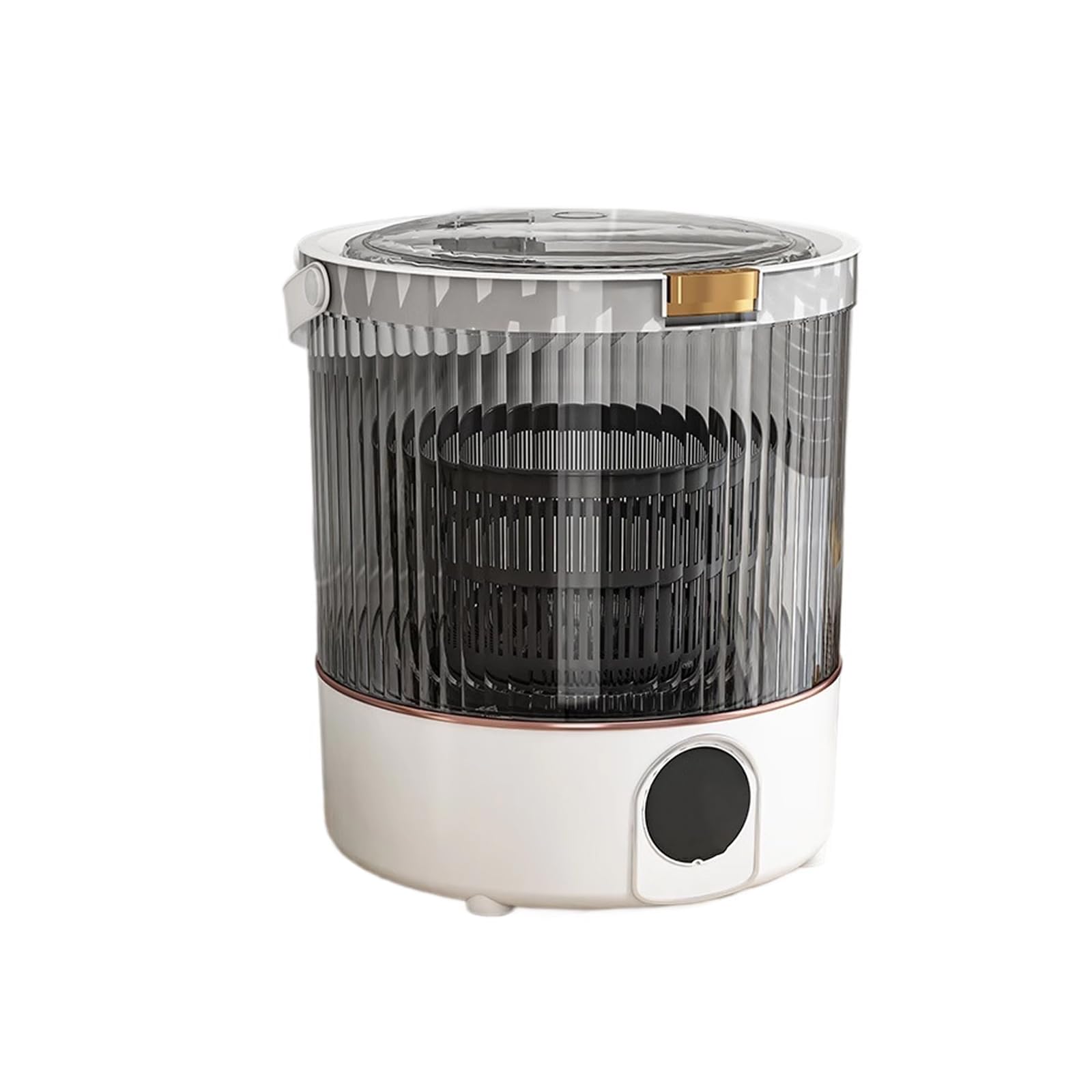 Mini lavadora portátil, capacidad de 12 litros con cesta giratoria, aparato de lavandería eficiente para apartamentos, dormitorios, caravanas y viajes