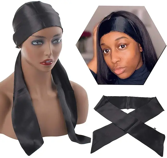 Xtrend Satin Edge Wig Grip Headband - Slip-Proof & Soft for Yoga, Makeup, Sport