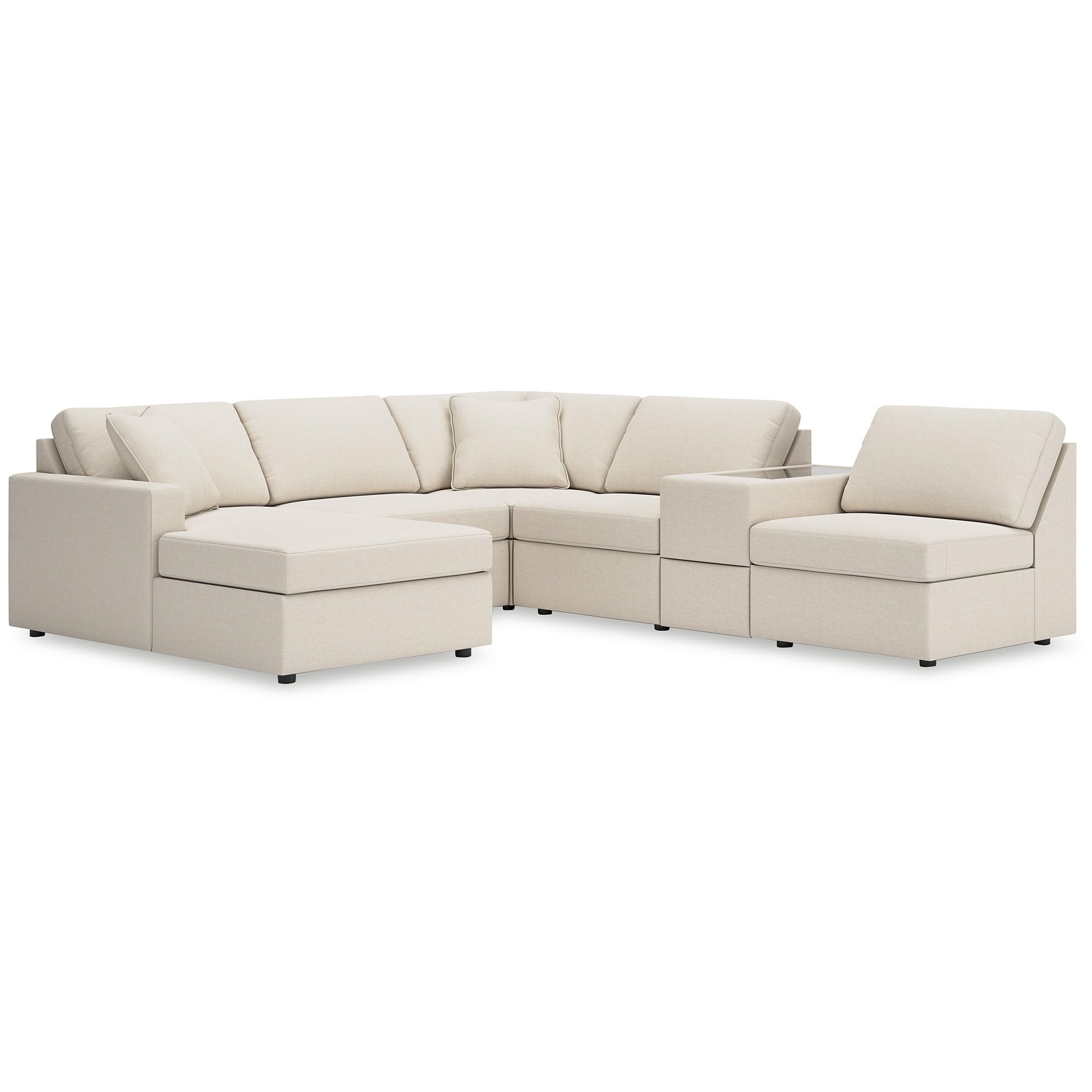 Signature Design by Ashley 6-Piece Modular Sofa Sectional with Chaise