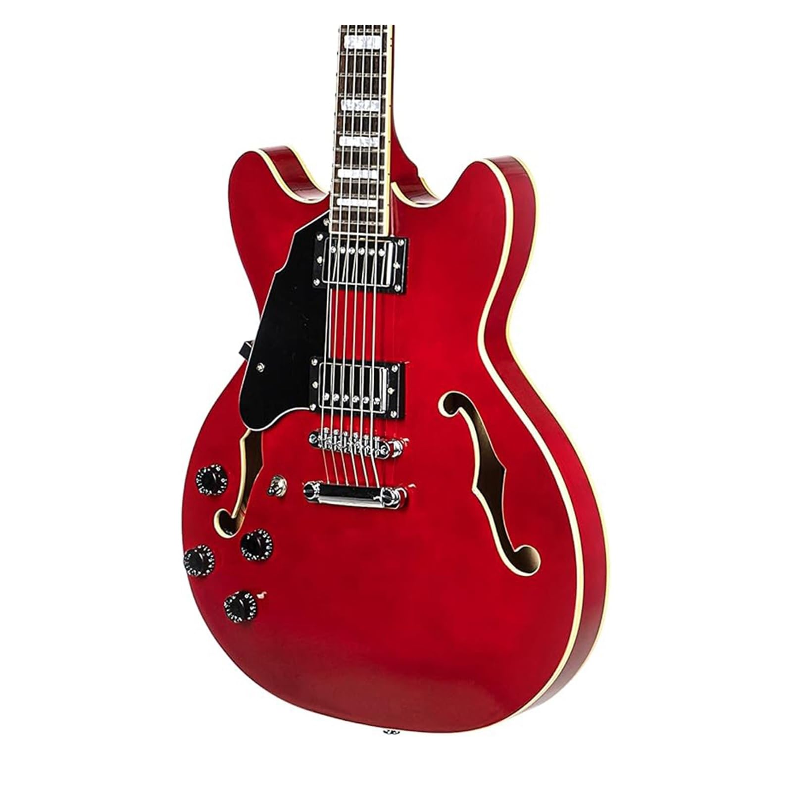 chitarra elettrica Chitarra elettrica semi hollow body per mancini di dimensioni standard